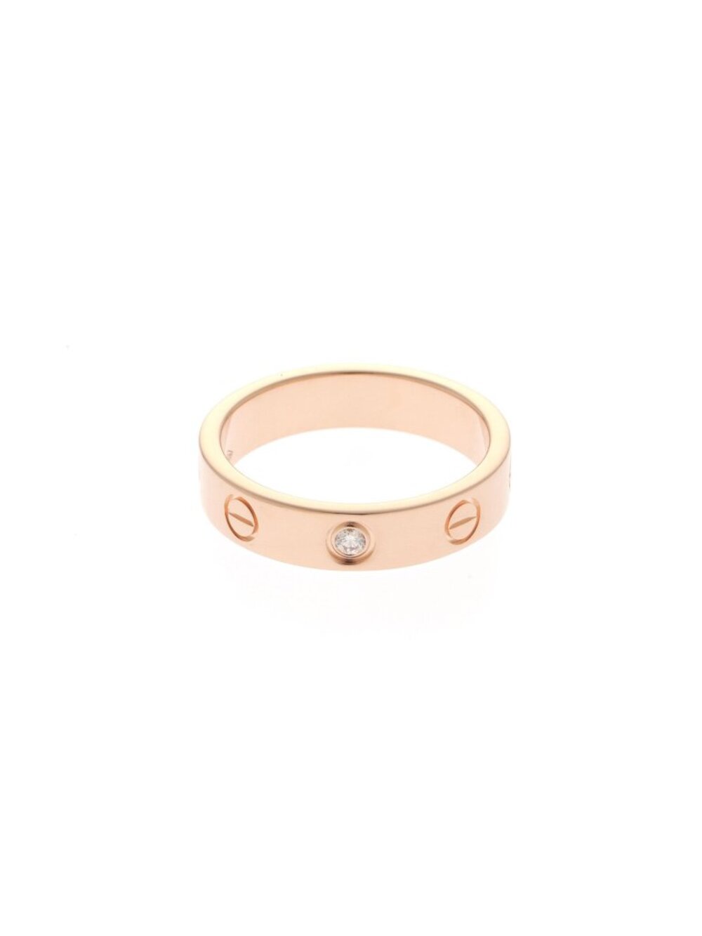 Cartier Mini Love Ring 18k Pink Gold